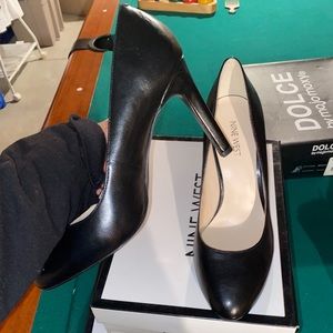 Nine West. Black heel. NWT. Never worn. Size 10